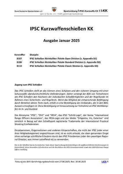 Datei:BDS SHB IPSC Kurzwaffe KK 27 06 2025.pdf